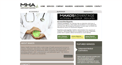 Desktop Screenshot of makoshealth.com